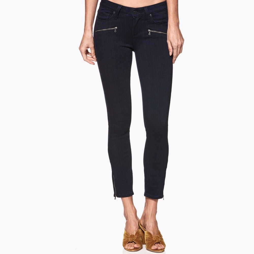 PAIGE Jane Zip Crop